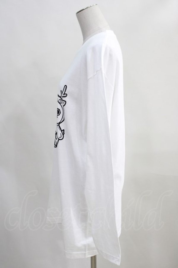 画像2: NieR Clothing / COTTON LONG CUTSEW XL 白 H-25-05-11-1033-PU-TO-KB-ZH (2)