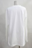 画像3: NieR Clothing / COTTON LONG CUTSEW XL 白 H-25-05-11-1033-PU-TO-KB-ZH (3)