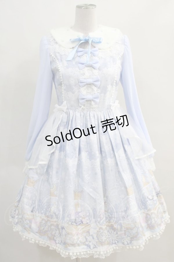 画像1: Angelic Pretty / Sugar Dream Domeワンピース Free サックス H-24-01-20-007-AP-OP-NS-ZH (1)