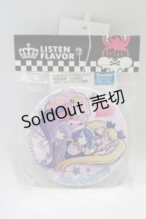 画像: LISTEN FLAVOR / プラズマジカのキュートでぷるぷる缶バッジ   H-25-07-11-1002-PU-ZA-KB-ZH