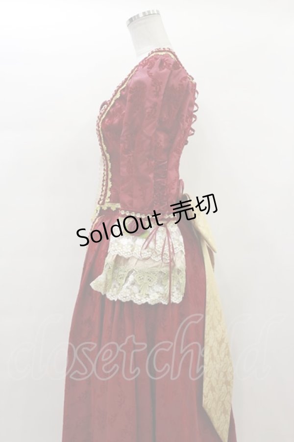 画像3: Secret Honey / クリスマスベルドレス Free レッド H-24-02-04-1060-CA-OP-NS-ZH (3)