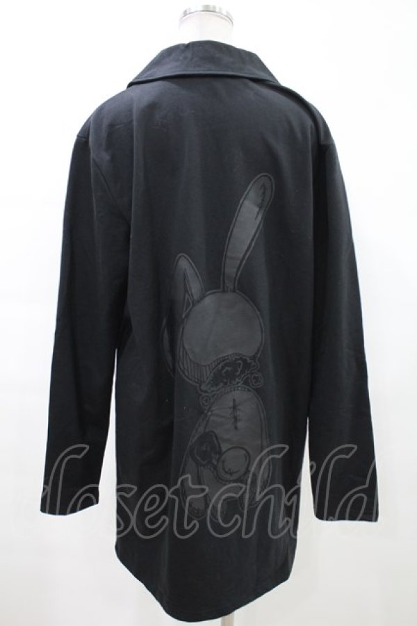 画像2: NieR Clothing / バックプリントロングカットジャケット H-24-02-07-079-PU-JA-KB-ZT022 (2)