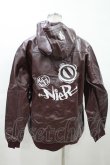 画像2: NieR Clothing / レザーZIPパーカー H-24-02-07-083-PU-TO-KB-ZT022 (2)