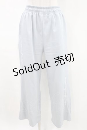 画像: NieR Clothing / 刺繍パンツ H-24-02-07-090-PU-PA-KB-ZT223