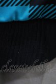 画像4: NieR Clothing / 総柄半袖ZIPパーカー  黒×緑 H-24-02-08-039-PU-TO-KB-ZT211 (4)