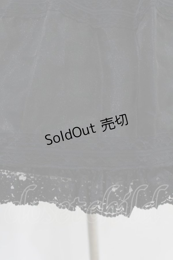 画像5: metamorphose / オーガンジーベビードールワンピース Free ブラック H-24-02-14-1038-ME-OP-NS-ZH (5)