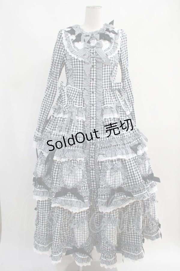 画像1: BABY,THE STARS SHINE BRIGHT / Sweet Gingham Dollロングワンピース H-24-02-25-033-BA-OP-NS-ZH (1)