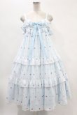 画像1: Angelic Pretty / Candy Petit Heartジャンパースカート Free サックス H-24-03-12-1054-AP-OP-NS-ZH (1)