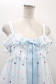 画像4: Angelic Pretty / Candy Petit Heartジャンパースカート Free サックス H-24-03-12-1054-AP-OP-NS-ZH (4)