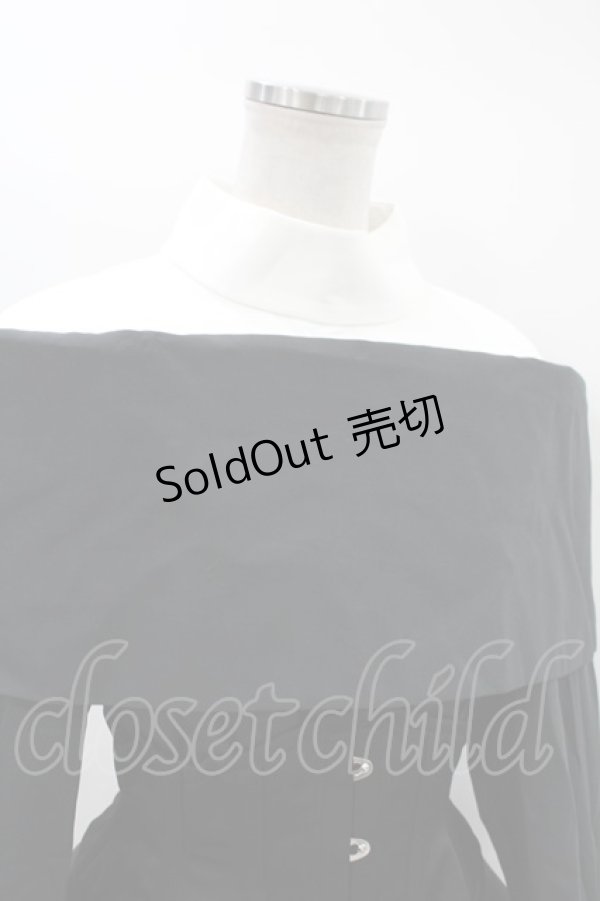 画像4: ATELIER BOZ / ジュリエッタミニワンピース Free ブラック/ホワイト H-24-03-15-1042-EL-OP-NS-ZH (4)