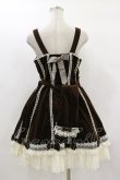 画像2: Angelic Pretty / エレガント別珍鳥籠ジャンパースカート Free ブラウン H-24-03-16-1092-AP-OP-NS-ZH (2)