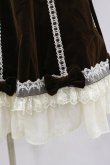 画像5: Angelic Pretty / エレガント別珍鳥籠ジャンパースカート Free ブラウン H-24-03-16-1092-AP-OP-NS-ZH (5)