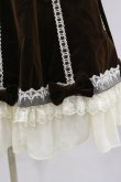 画像5: Angelic Pretty / エレガント別珍鳥籠ジャンパースカート Free ブラウン H-24-03-16-1092-AP-OP-NS-ZH (5)