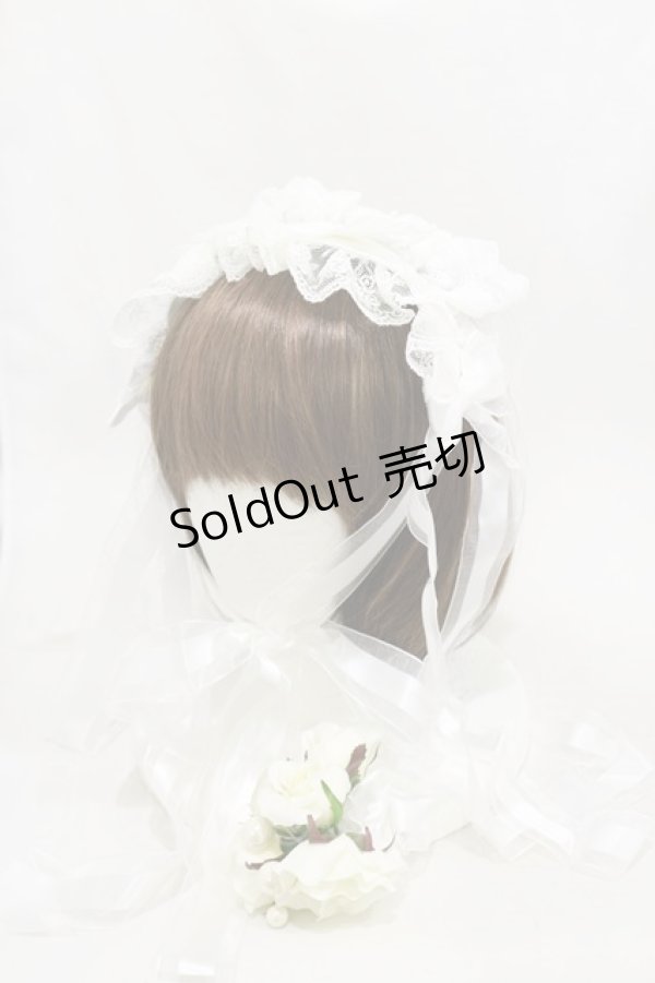 画像5: BABY,THE STARS SHINE BRIGHT / Mariee Eternelleワンピース+ヘッドドレス+ベールセット Free 白 H-24-03-16-1029-BA-OP-NS-ZH (5)