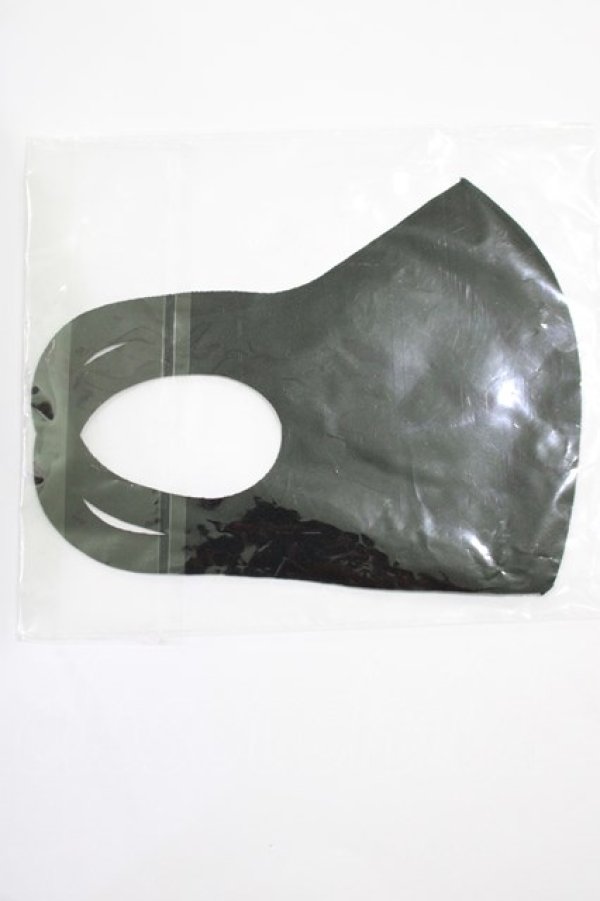 画像2: NieR Clothing / 手洗い可能エコマスク  黒 H-24-03-23-068-PU-ZA-KB-ZT305 (2)
