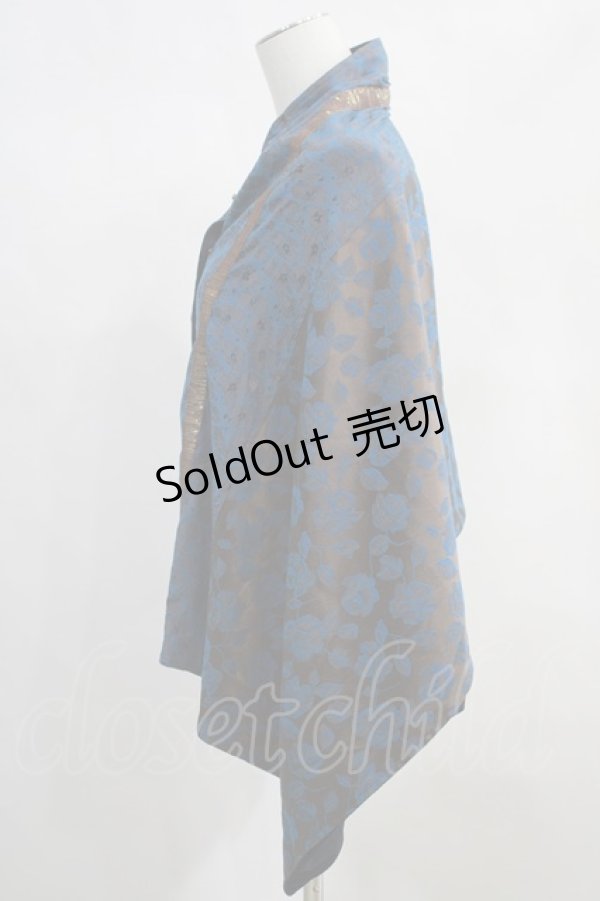 画像2: 【SALE】Qutie Frash / マルチストール  ブルー H-24-03-30-028-QU-ZA-KB-ZT280 (2)