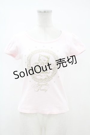 画像: Angelic Pretty / MilkyCross　Tシャツ Free ピンク H-24-04-01-060-AP-TS-NS-ZH