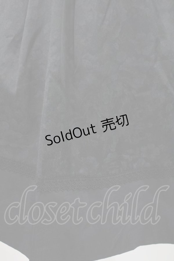 画像5: Moi-meme-Moitie / ロココプリントジャンパースカート  ブラック H-24-04-03-1028-MO-OP-KB-ZH (5)