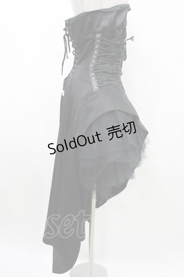 画像3: alice auaa / ハードチュールベアワンピース 3（約9号） 黒 H-24-04-05-2020-AA-OP-KB-ZH (3)