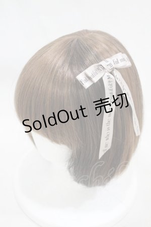 画像: Rose Marie seoir / Princess Ribbon hair-pin - グレー H-24-04-07-025-EL-AC-NS-ZH