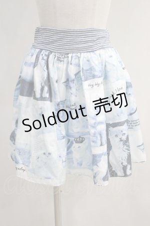 画像: MILK / Baby Cat Collectionスカート Free ブルーフィルム H-24-04-11-1016-ML-SK-NS-ZH