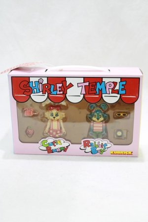 画像: Shirley Temple / KUBRICK Shirley Temple Cutie Bunny & Rabbit Boy Box set  ピンク H-24-04-11-1022-ET-ZA-NS-ZH
