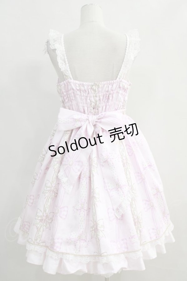 画像3: Angelic Pretty / Jewelry Ribbon Princessジャンパースカート Free ピンク H-24-04-12-005-AP-OP-NS-ZH (3)