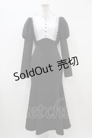 画像: Rose Muse / lace maid style dress M ブラック H-24-04-13-1039-0-SK-NS-ZH