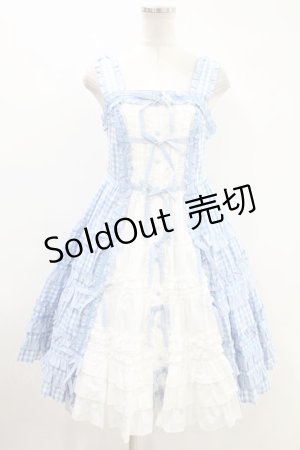 画像: Angelic Pretty / Little Houseジャンパースカート Free サックス H-24-04-14-039-AP-OP-NS-ZH