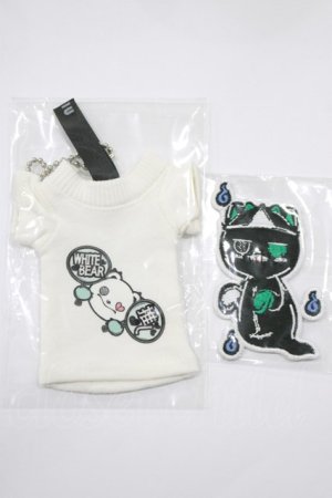 画像: NieR Clothing / Tシャツキーホルダー＆ワッペン   H-24-04-15-077-PU-ZA-KB-ZT422