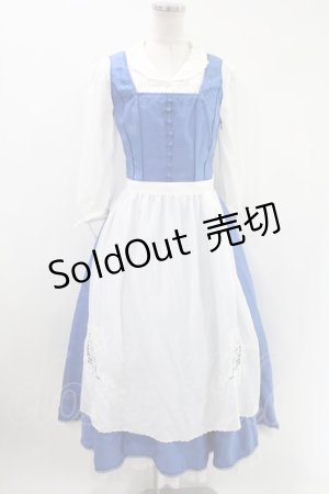画像: Secret Honey / Little town Dress(Beauty and the Beast ver) Free ブルー H-24-04-16-012-CA-OP-NS-ZH