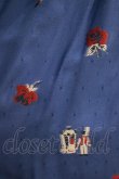 画像4: Jane Marple / Dance With Roses Jacquard Apron Skirt M ネイビー H-24-04-18-028-JM-SK-KB-ZT279 (4)