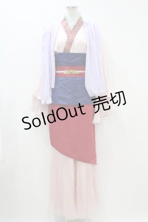画像: Secret Honey / Reflection China dress(Mulan ver) Free ピンク H-24-04-18-1023-CA-OP-NS-ZH