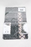 画像2: abilletage / corset over knee socks SIDE LACE-UP  ブラック H-24-04-25-1012-GO-ZA-KB-ZH (2)