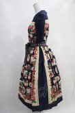 画像2: Jane Marple / Strawberry label scarfのコレットドレス  ネイビー H-24-04-27-1005-JM-OP-KB-ZH (2)