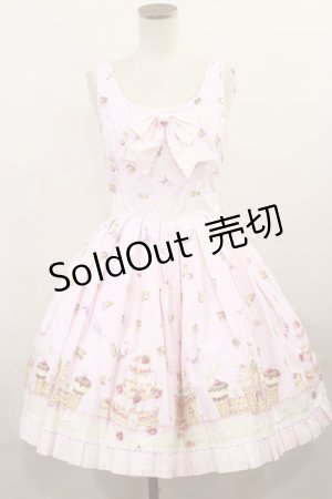 画像: Angelic Pretty / お菓子の国ジャンパースカート Free ピンク H-24-04-29-012-AP-OP-NS-ZH