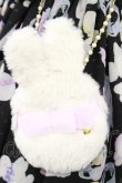 画像6: Angelic Pretty / Fluffy Puff Bunnyジャンパースカート Free ブラック H-24-04-29-014-AP-OP-NS-ZH (6)