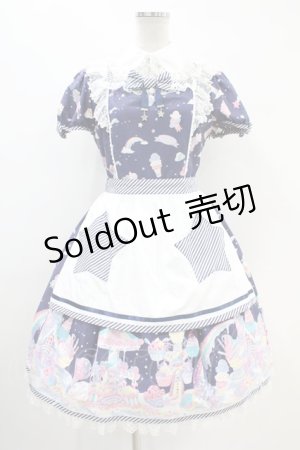 画像: Angelic Pretty / MilkyPlanetワンピース Free ネイビー H-24-05-09-1017-AP-OP-NS-ZH
