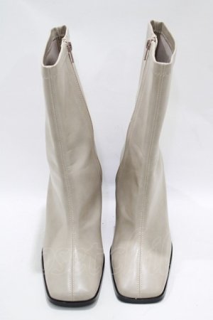 画像: merry jenny / heart wood heel boots L ベージュ H-24-05-17-1069-LO-SH-KB-ZH