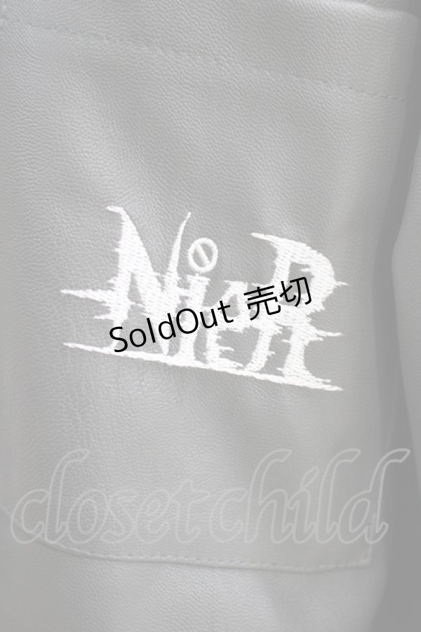 画像4: NieR Clothing / 3POCKET裏起毛高品質ライダースジャケット グレー H-24-05-17-1022-PU-JA-KB-ZT-CL001 (4)