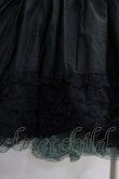 画像3: BPN / チュールレースボリュームギャザースカート  黒×緑 H-24-05-17-010-GO-SK-KB-ZH (3)