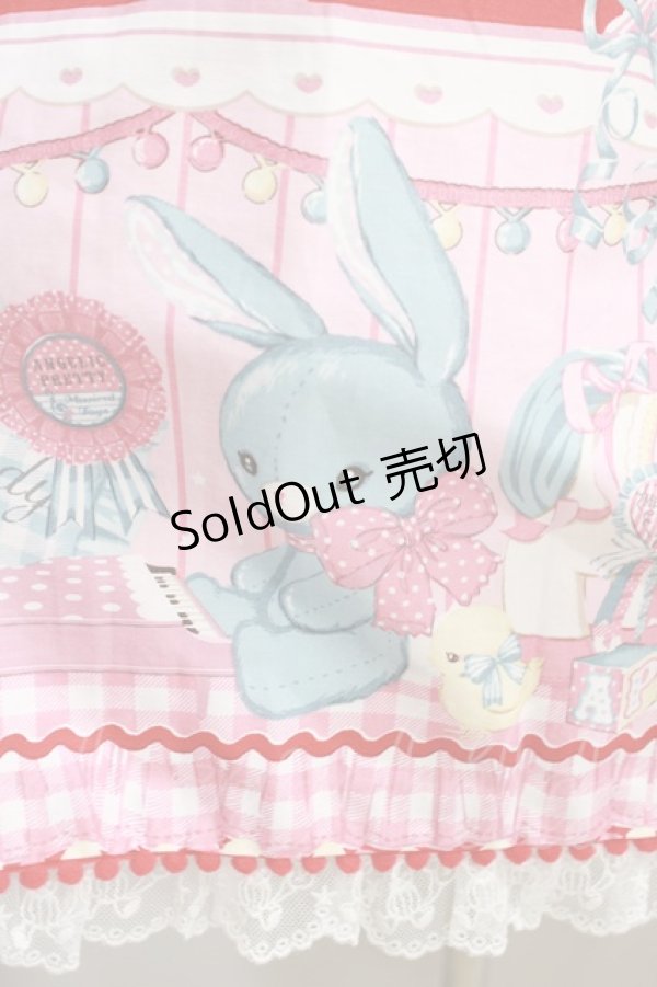 画像4: Angelic Pretty / MELODY TOYSジャンパースカートSet Free レッド H-24-05-20-1001-AP-OP-NS-ZH (4)