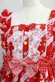 画像5: Angelic Pretty / MELODY TOYSジャンパースカートSet Free レッド H-24-05-20-1001-AP-OP-NS-ZH (5)