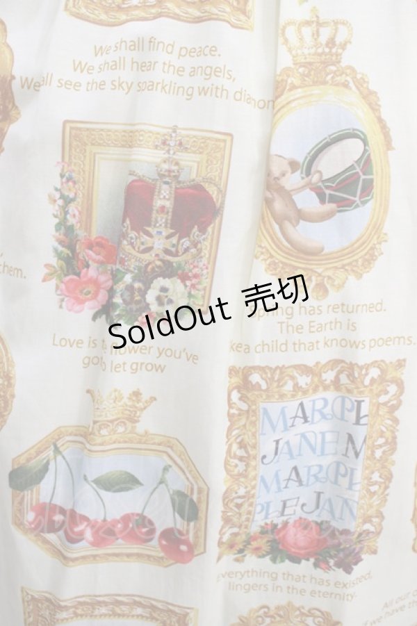画像4: Jane Marple / Anniversaryフレームのコレットワンピース  アイボリー H-24-06-04-1007-JM-OP-KB-ZH (4)