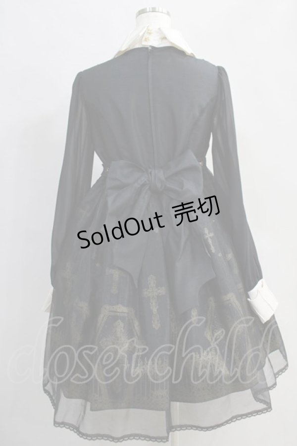 画像3: Angelic Pretty / Horror Gardenワンピース Free ブラック H-24-06-09-002-AP-OP-NS-ZH (3)