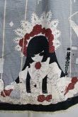 画像4: ALICE and the PIRATES / Marionette in my closet room柄 ジャンパースカートI Free ブラック H-24-06-15-013-PA-OP-NS-ZH (4)