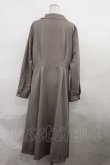 画像2: NieR Clothing / ロングライトコート  茶 H-24-06-20-031-PU-CO-KB-ZT-C057 (2)
