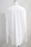 画像3: NieR Clothing / COTTON LONG CUTSEW XL 白 H-24-06-21-039-PU-TO-KB-ZH (3)