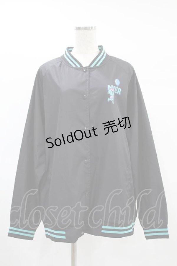 画像1: NieR Clothing / LIGHT BLOUSON JACKET  黒 H-24-06-25-063-PU-JA-KB-ZT332 (1)
