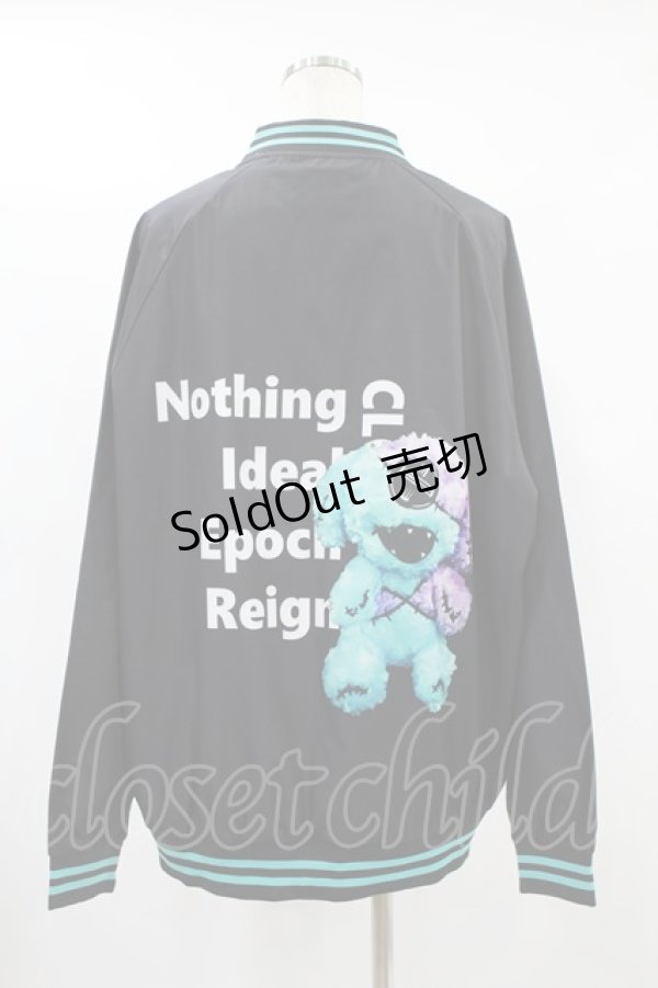 画像2: NieR Clothing / LIGHT BLOUSON JACKET  黒 H-24-06-25-063-PU-JA-KB-ZT332 (2)